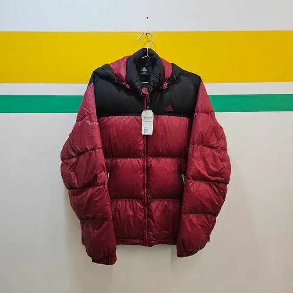 [BUNJANG] Adidas Color Block Padded Jacket / 아디다스 배색 패딩