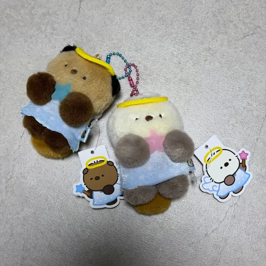 [BUNJANG] Amuroki Angel Doll Keyring Set / 아무로키 천사 인형 키링세트