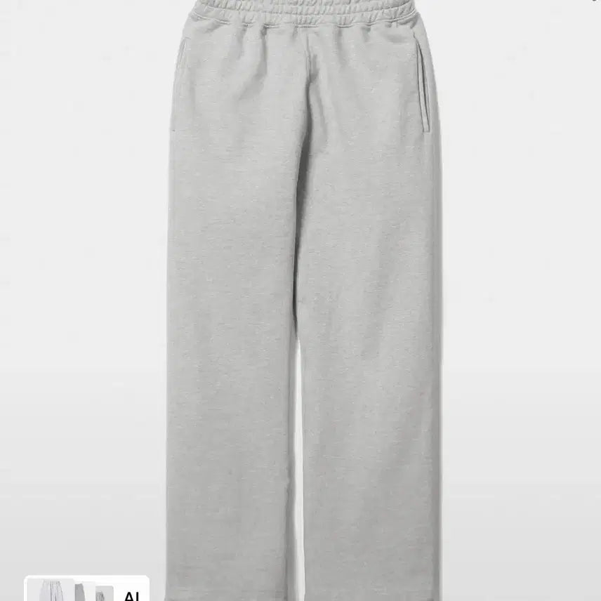 [BUNJANG] Zero Classic String Grey Sweat Cotton Pants (S) / 제로 클래식 스트링 그레이 스웨트 코튼 팬츠 S 라이트 웨이트