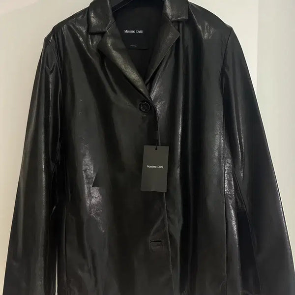 [BUNJANG] Massimo Dutti Brown Real Leather Jacket / 마시모두띠 브라운 레더 자켓