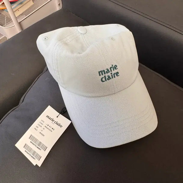 [BUNJANG] Marie Claire Light Blue Cap / 마리끌레르 볼캡 라이트블루