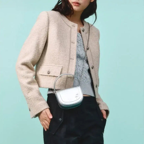 [BUNJANG] KUHO PLUS Tweed Jacket / 구호플러스 트위드 자켓