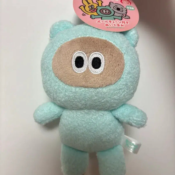 [BUNJANG] Tanukun Monchhichi Doll Keychain / 타누쿤 인형 키링 몬치치