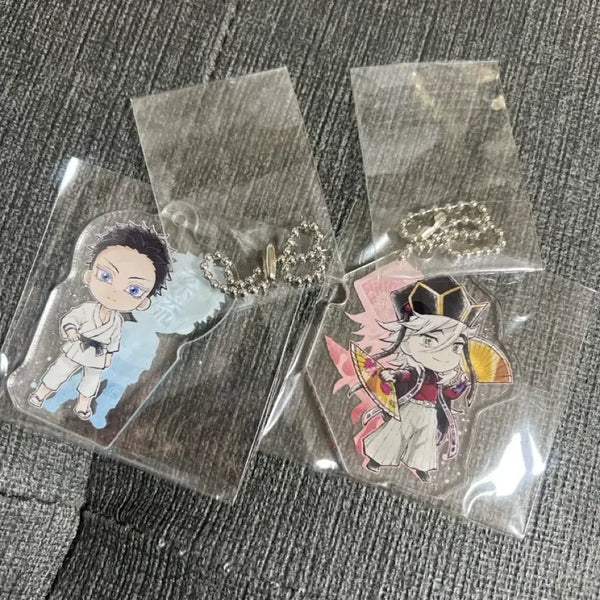 [BUNJANG] Demon Slayer Acrylic Keychain Bundle Set (2 pcs) / 아크릴 키링 2개 캐릭터 굿즈 귀멸의 칼날 일괄