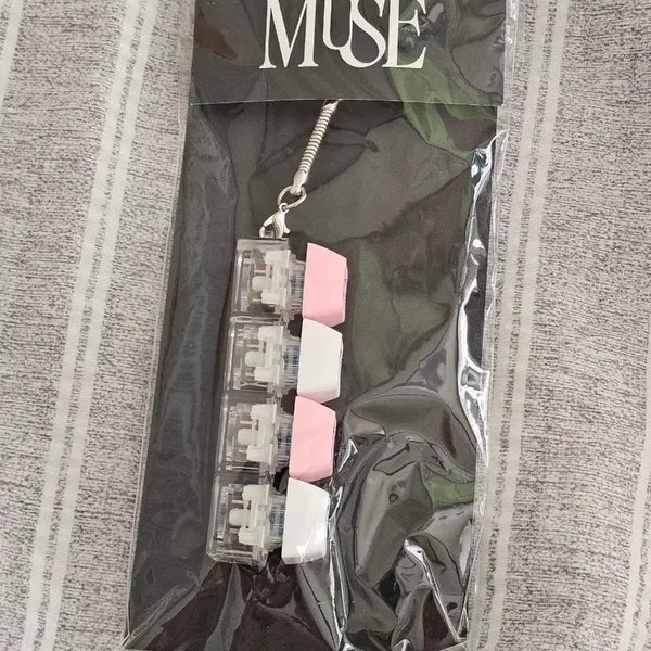 [BUNJANG] Yuju MUSE Fanmeeting Keycap Keyring / 유주 팬미팅 MUSE 키캡 키링