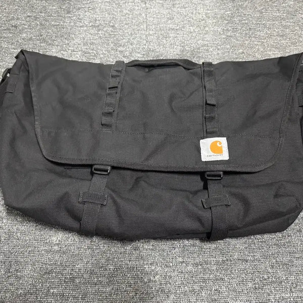 [BUNJANG] Carhartt Cargo Series Messenger Bag Black / 칼하트 카고 시리즈 메신저백 블랙