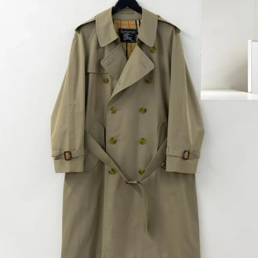 [BUNJANG] Burberry Double Trench Coat / 버버리 트렌치 코트