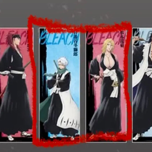 [BUNJANG] Bleach Collaboration Cafe Toshiro & Rangiku Poster Bundle / 블리치 콜라보 카페 포스터 토시로 란기쿠 일괄 판매