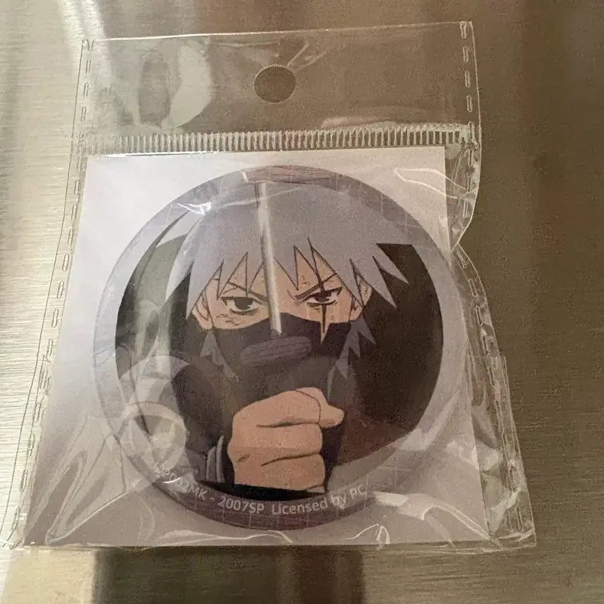 [BUNJANG] Kakashi Chibi Can Badge / 미개봉 카카시 치비 캔뱃지 배지 새상품