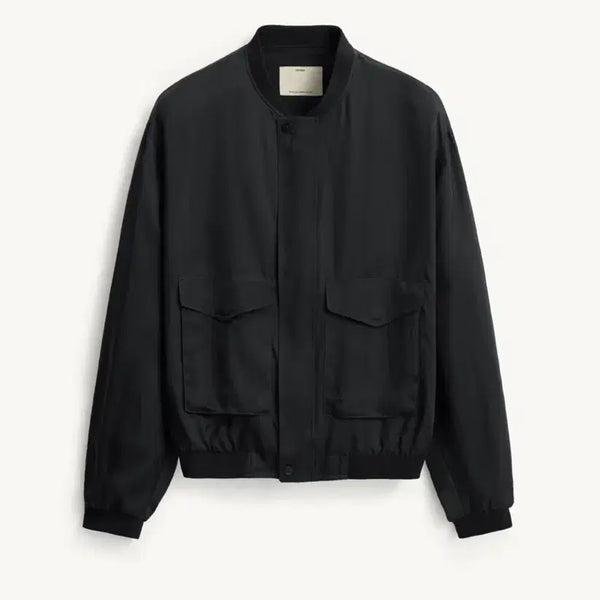 [BUNJANG] Pottery Cupro Bomber Jacket Black Size 3 / 포터리 큐프라 봄버 자켓 3사이즈 블랙