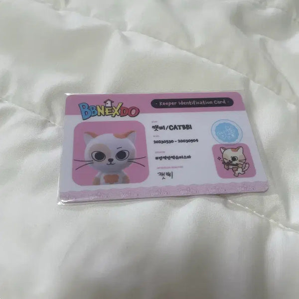 [BUNJANG] Catppui ID Card / 캣삐 아이디카드