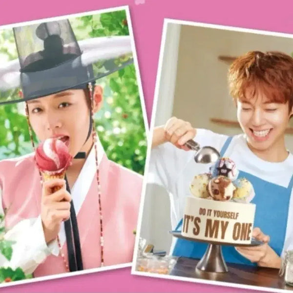 [BUNJANG] Park Jihoon Baskin Robbins Large Poster Bromide Set (2 Types) / 박지훈 배스킨라빈스 대형 2종 세트 포스터 브로마이드 새상품
