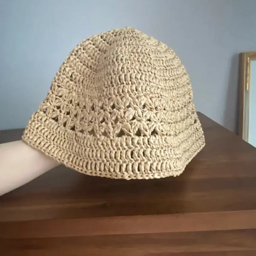 [BUNJANG] Crochet Bucket Hat / 크로쉐 버킷햇 벙거지모자