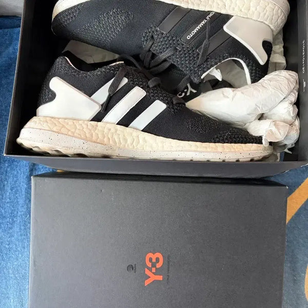 [BUNJANG] Y-3 PureBoost Knit Core Black OG / 255/ Y-3 퓨어부스트 블랙 OG