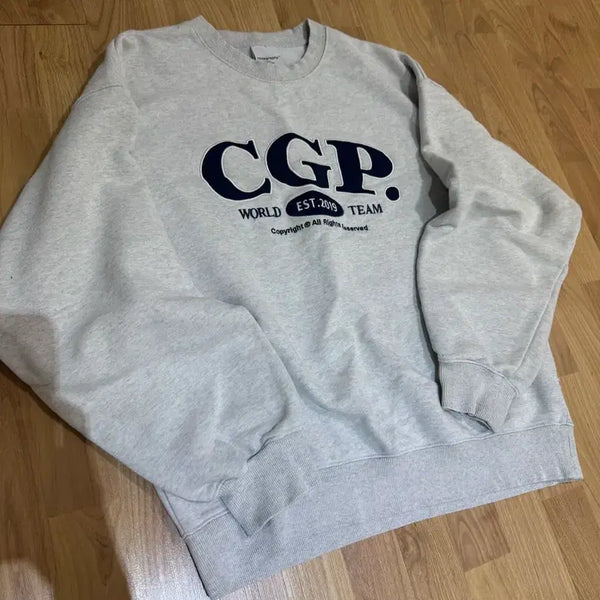 [BUNJANG] CGP Logo Sweatshirt / CGP 맨투맨