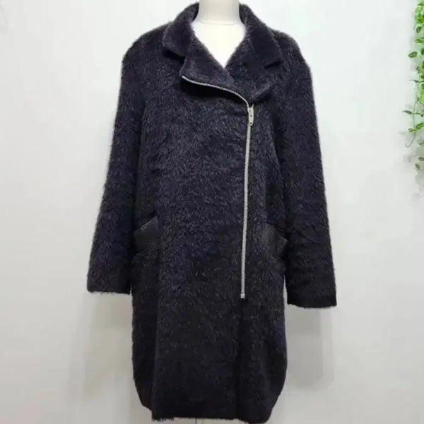 [BUNJANG] Sandro Alpaca Blend Coat Size S / 국내택정품)  산드로 알파카 블랜디드 코트 S사이즈