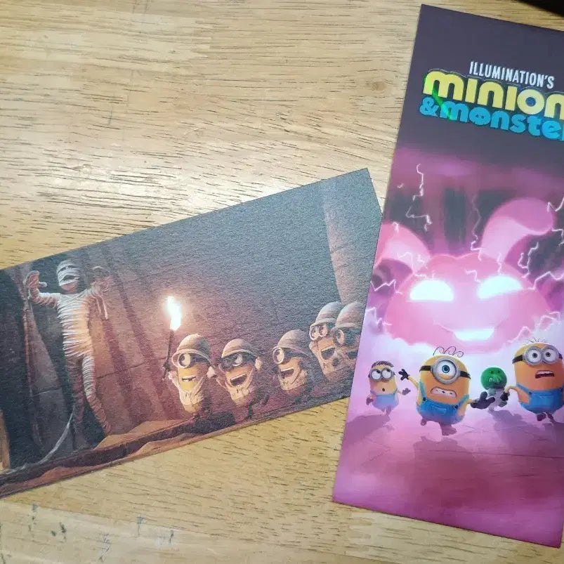 [BUNJANG] Minions & Monsters Ticket Set (2 Types) / 0.4/미니언즈&몬스터즈 티켓 2종