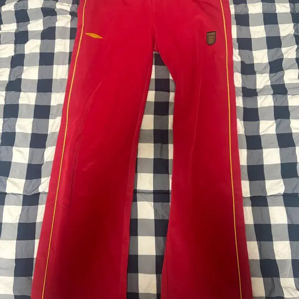 [BUNJANG] Umbro Red Training Pants / 엄브로 트레이닝 바지