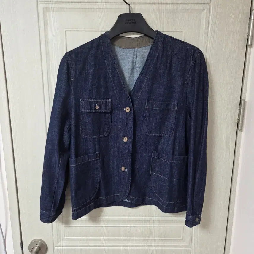 [BUNJANG] Women's Denim Cardigan / 여자 데님 가디건
