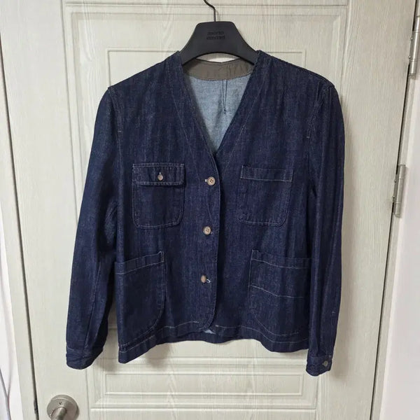 [BUNJANG] Women's Denim Cardigan / 여자 데님 가디건