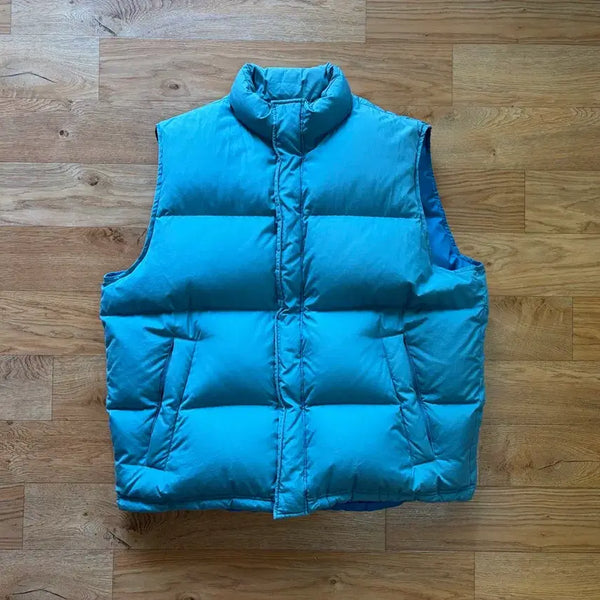 [BUNJANG] AURALEE Down Vest Sky Blue Size 5 / 오라리 다운베스트 스카이블루 5사이즈