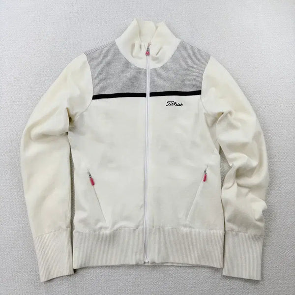 [BUNJANG] Titleist Windproof Knit Zip-Up Vest / 타이틀리스트 방풍 니트 집업
