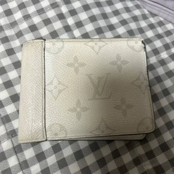 [BUNJANG] Louis Vuitton Monogram Bifold Wallet White / 루이비통 모노그램 반지갑 화이트