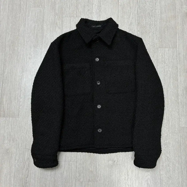 [BUNJANG] Zara Tweed Cropped Collar Jacket / [S] 자라 트위드 크롭 카라 재킷 블루종