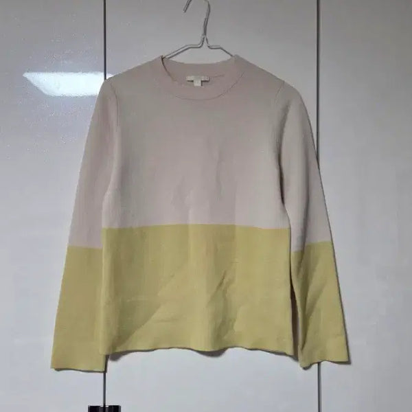 [BUNJANG] COS Colorblock Knit Sweater / 코스 COS 톤온톤 배색 니트