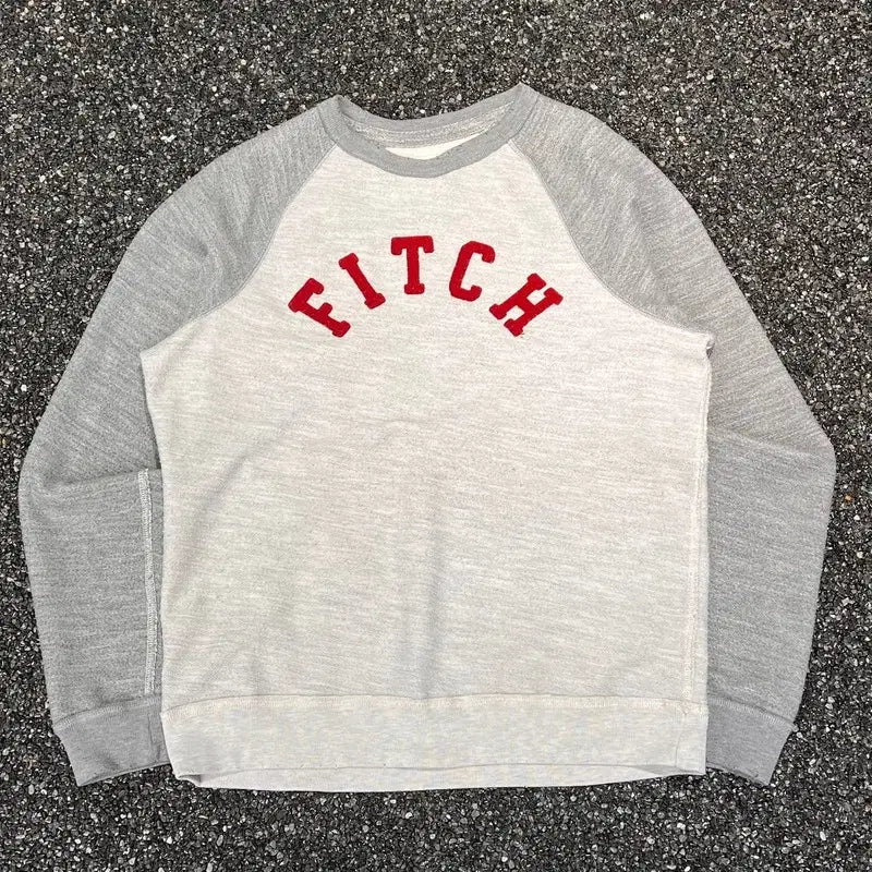 [BUNJANG] Abercrombie Raglan Sweatshirt / 아베크롬비 레글런 스웻셔츠 s12812