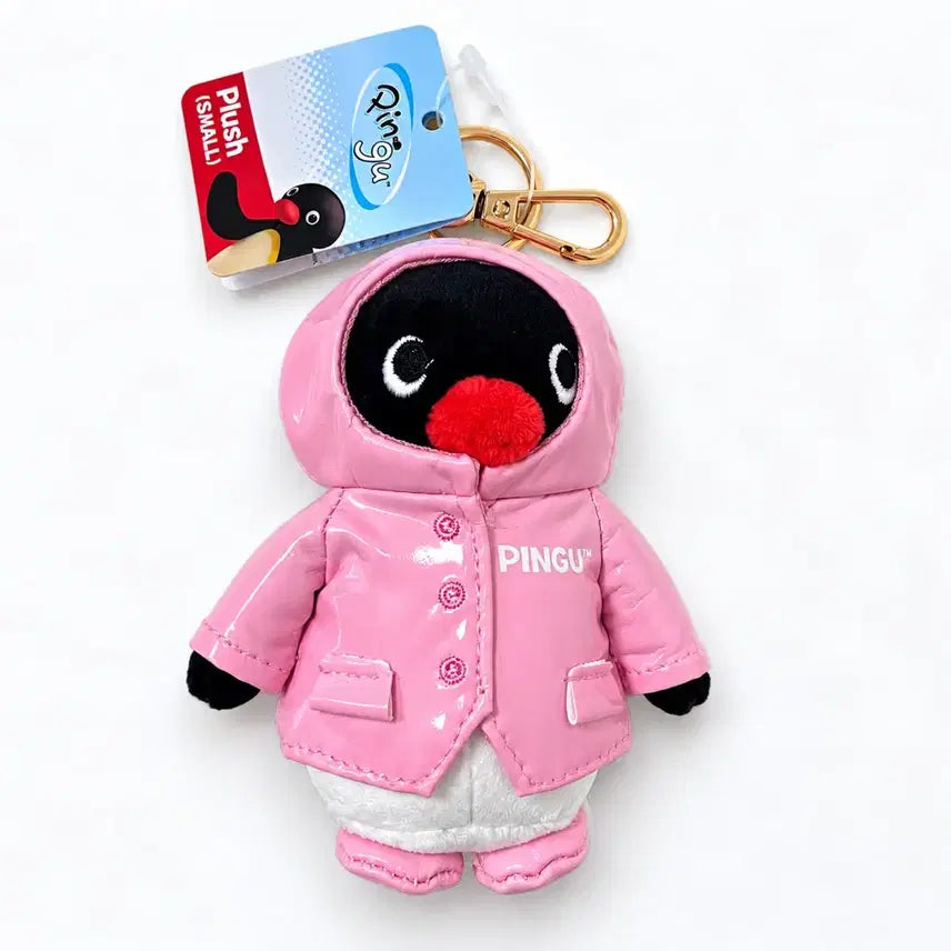 [BUNJANG] Pingu Raincoat Character Keychain / 핑구 키링