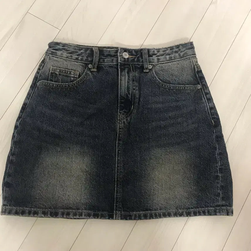 [BUNJANG] Spao Denim Mini Skirt / 스파오 데님 미니 스커트