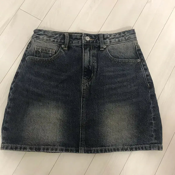 [BUNJANG] Spao Denim Mini Skirt / 스파오 데님 미니 스커트