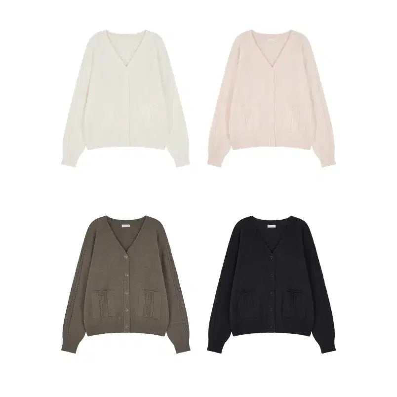 [BUNJANG] Clishier Gohee Muffin Cardigan / 구함) 클리시어 고희 머핀 가디건