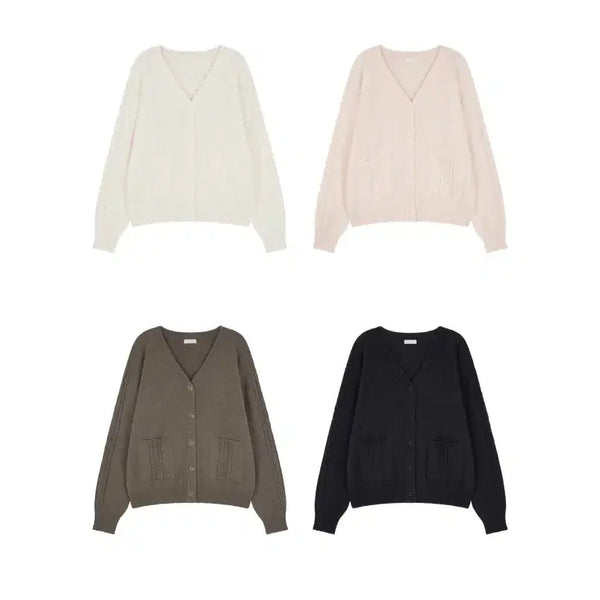 [BUNJANG] Clishier Gohee Muffin Cardigan / 구함) 클리시어 고희 머핀 가디건