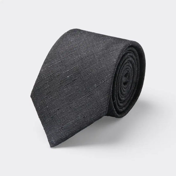 [BUNJANG] Custom Mellow Black Pattern Tie / 커스텀멜로우 블랙 패턴 타이