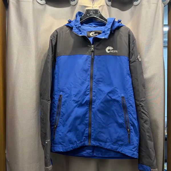 [BUNJANG] Nepa Evolution Windbreaker Blue/Black / 네파 에볼루션 바람막이 블루/블랙