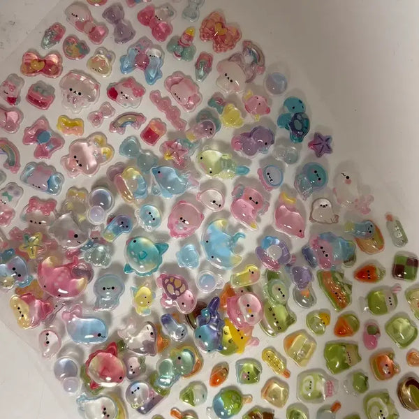 [BUNJANG] Daiso Bonbon Drop Sticker Bundle Set / 다이소 일괄 봉봉드롭스티커