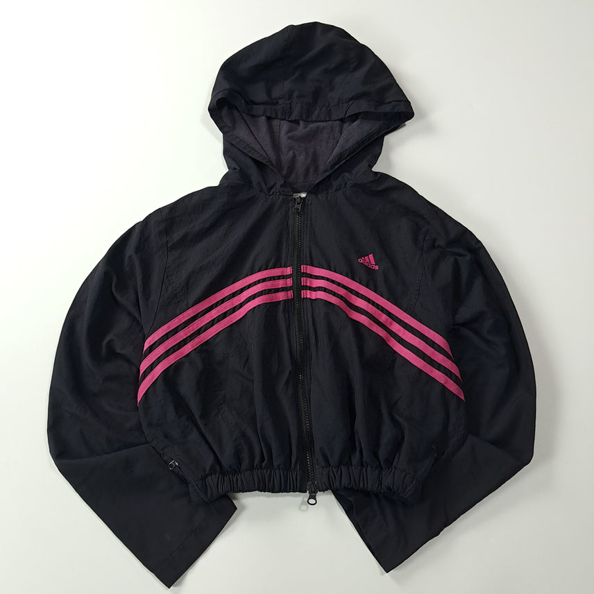 [BUNJANG] Adidas 2000s Remake Cropped Windbreaker Jacket / CC474 FREE 아디다스 00s 리메이크 크롭 바람막이 자켓