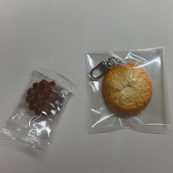 [BUNJANG] Cookie Shape Keyring / 쿠키 모양 키링