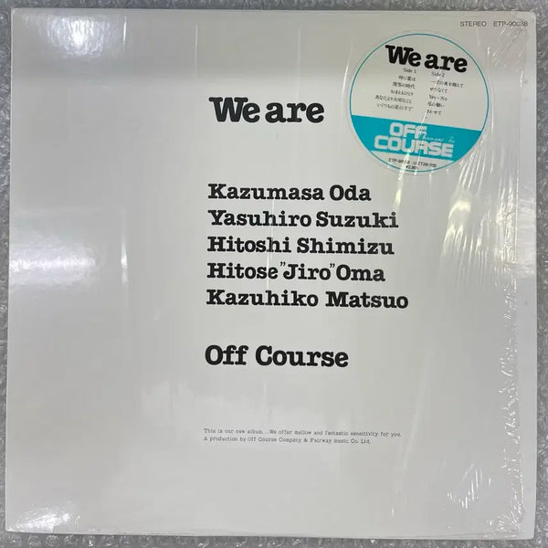 [BUNJANG] Off Course We Are LP Record / Off Course/ We Are 엘피