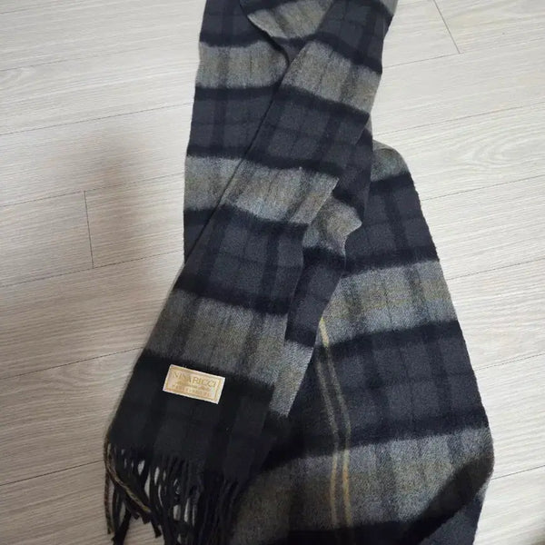 [BUNJANG] Nina Ricci Check Pattern Scarf / 니나리치) 목도리