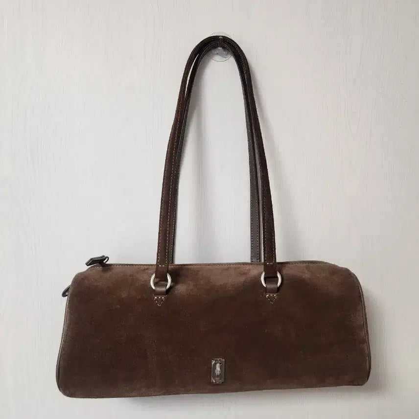 [BUNJANG] Vunque Perfect Pillow Suede Shoulder Medium Bag / 분크 퍼펙 필로우 스웨이드 숄더 미듐