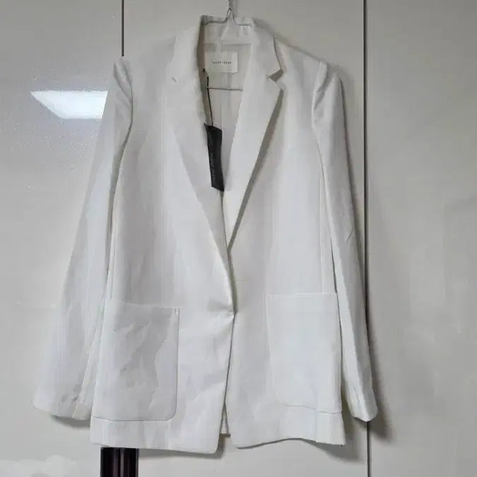 [BUNJANG] Tasse Tasse White Jacket / 새상품/TASSE TASSE 화이트 자켓 45(55)