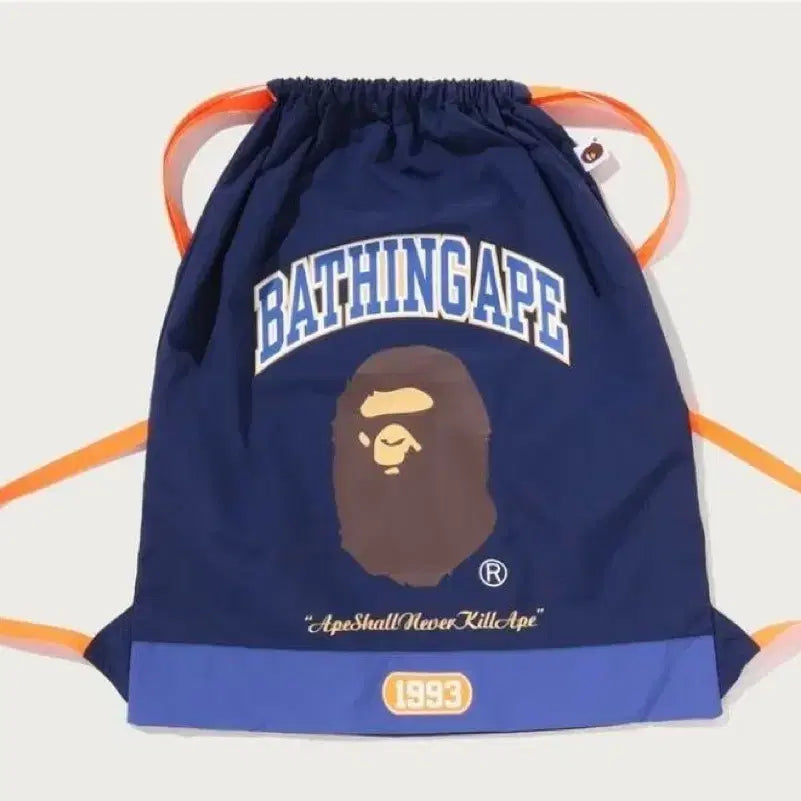 [BUNJANG] A Bathing Ape String Bag Backpack / 베이프 정품 어 베이싱 에이프 스트링 백 냅색