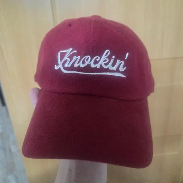 [BUNJANG] Ogaff Burgundy Baseball Cap / 오가프 버건디색 캡모자