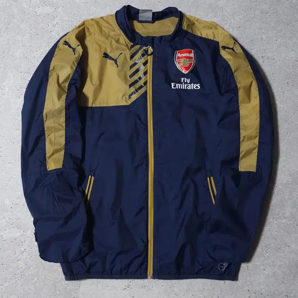 [BUNJANG] Puma Arsenal 15-16 Training Windbreaker Jacket / 푸마 아스날 15-16 트레이닝 바람막이 자켓