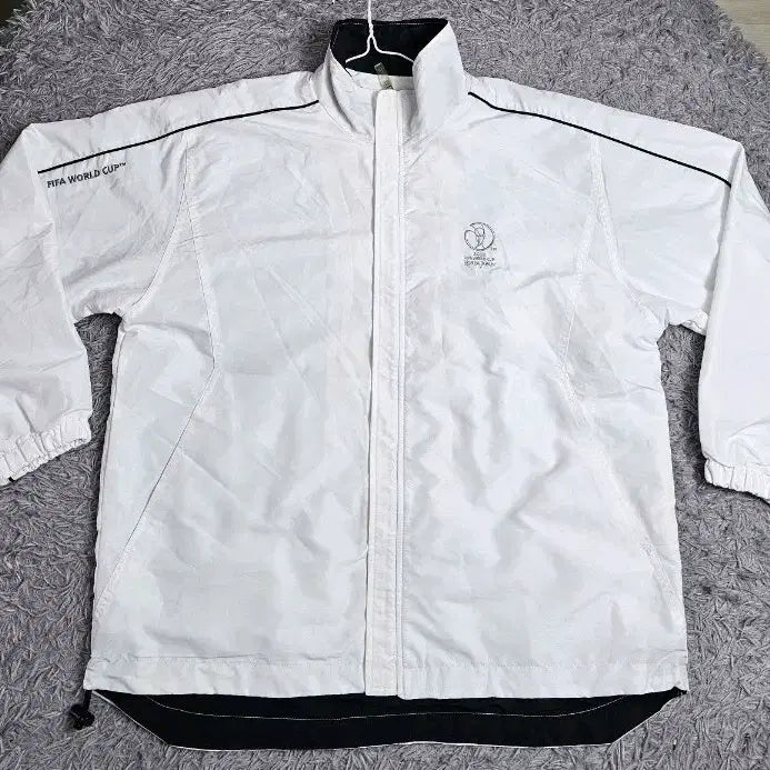 [BUNJANG] FIFA 2002 World Cup Official Jacket White M / (J2)FIFA 2002 월드컵 공식 자켓 화이트 M