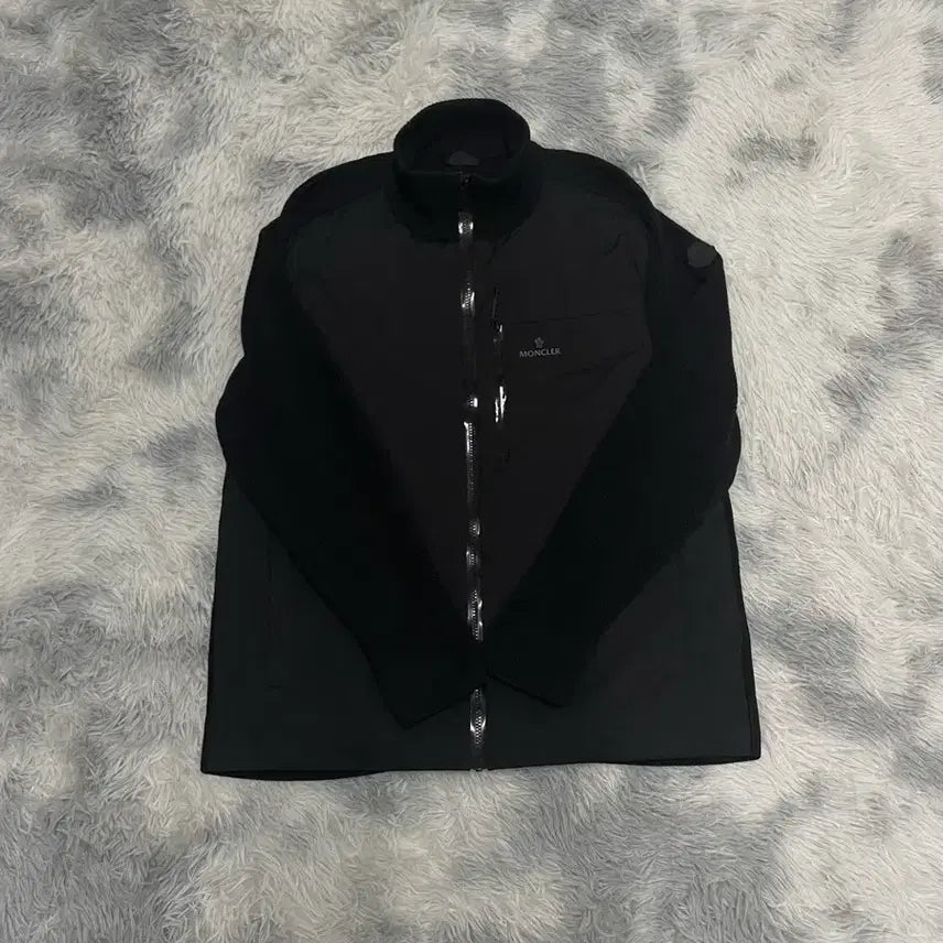 [BUNJANG] Moncler Knit Padded Jacket Black XL / [22-23년식,백화점판] 몽클레어 니트 패딩 자켓 블랙 [XL]