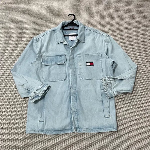 [BUNJANG] Tommy Hilfiger XL Denim Jacket / XL 타미힐피거 빅사이스 청 데님 자켓 N.9265
